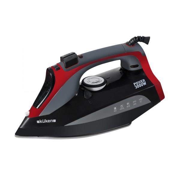 Plancha vapor 3000w. suela ceramica