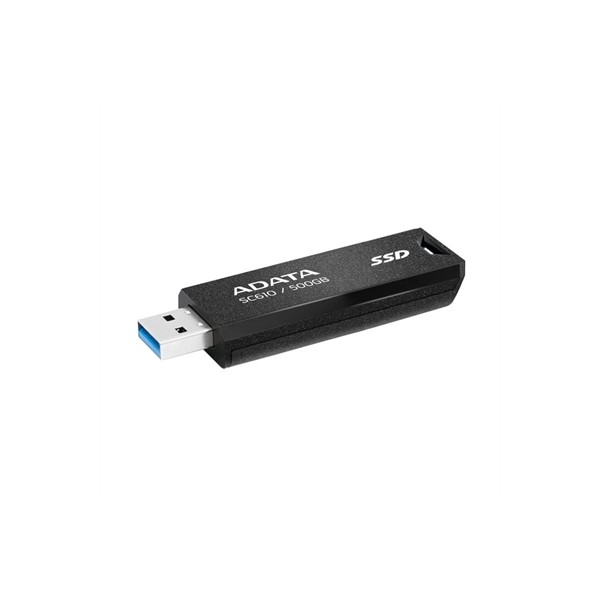 Adata sc610 ssd externo 500gb usb 3.2 gen2 negro