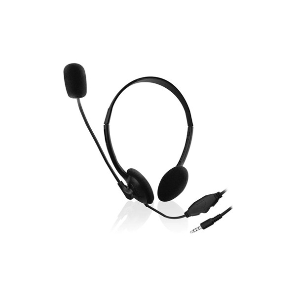 Ewent auriculares diadema con micro mini jack