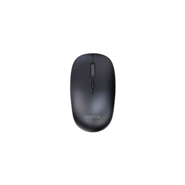 Approx ratón inalámbrico appxm210 2.4ghz negro