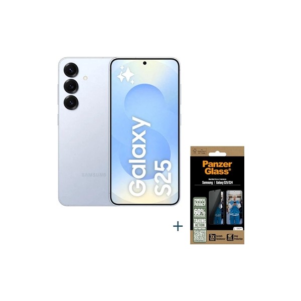 Samsung s25 256gb blue+protec privacidad panzer