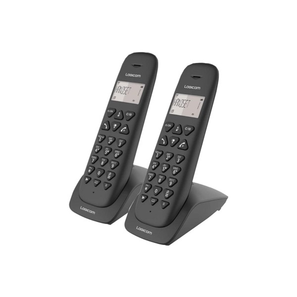 Logicom telefono dect vega 255t negro duo